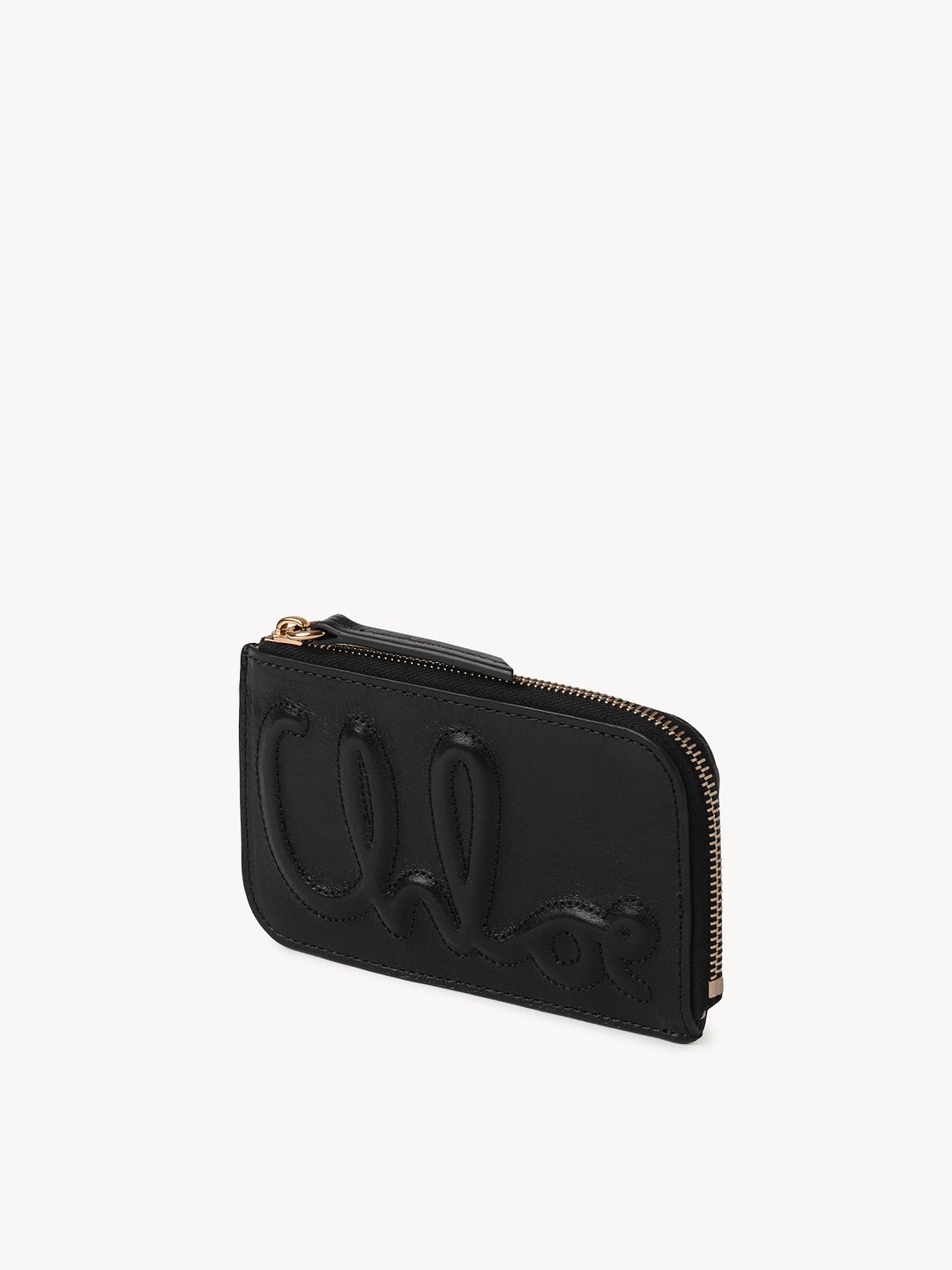 Chloé C Chloé Small Purse With Card Slots In Shiny Leather | Chloé US