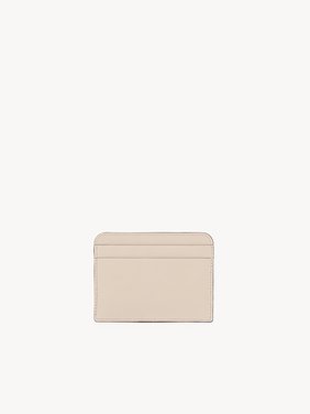 Chloé Iconic card holder in shiny leather Shiny calfskin
Cement Pink Top view of the product