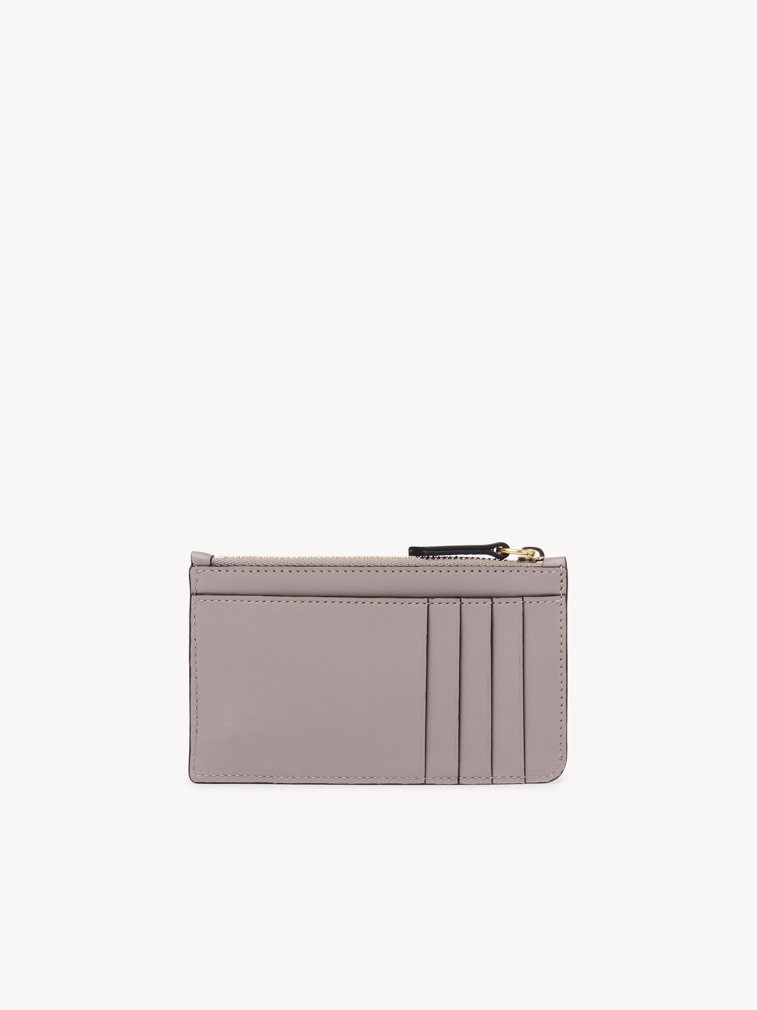 Small Chloé Iconic purse with card slots in shiny leather Shiny calfskin
Grizzled Purple Top view of the product