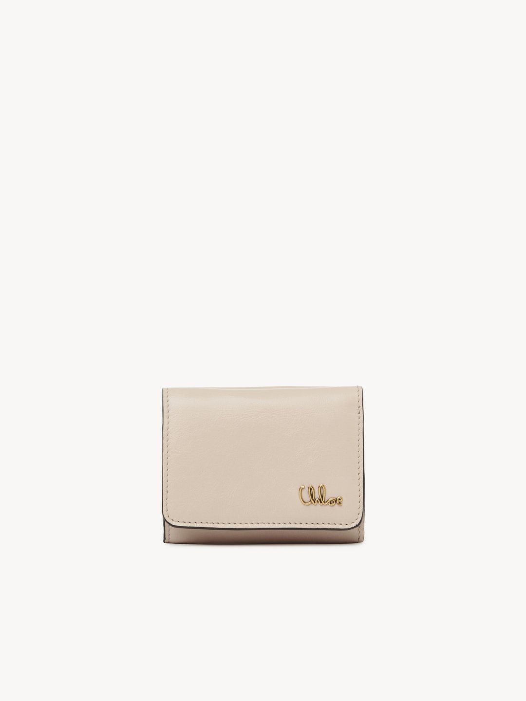 Chloe Long Wallet hot Leather Pink