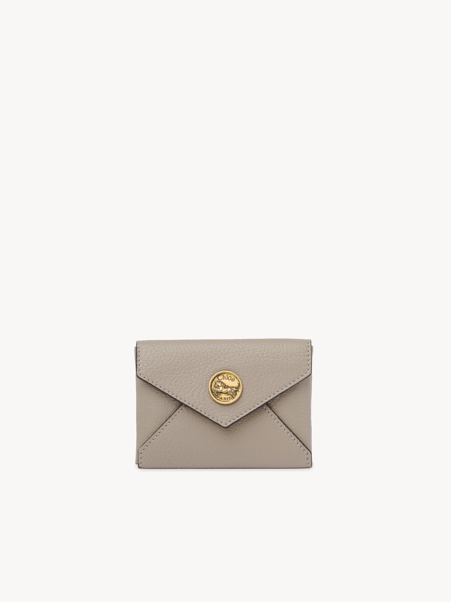 Envelope card holder in grained leather Grained goatskin
Motty Grey