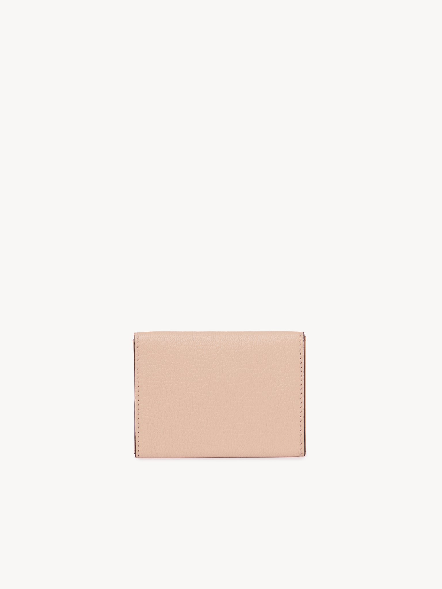 Envelope card holder in grained leather Grained goatskin
Blushy Beige Top view of the product