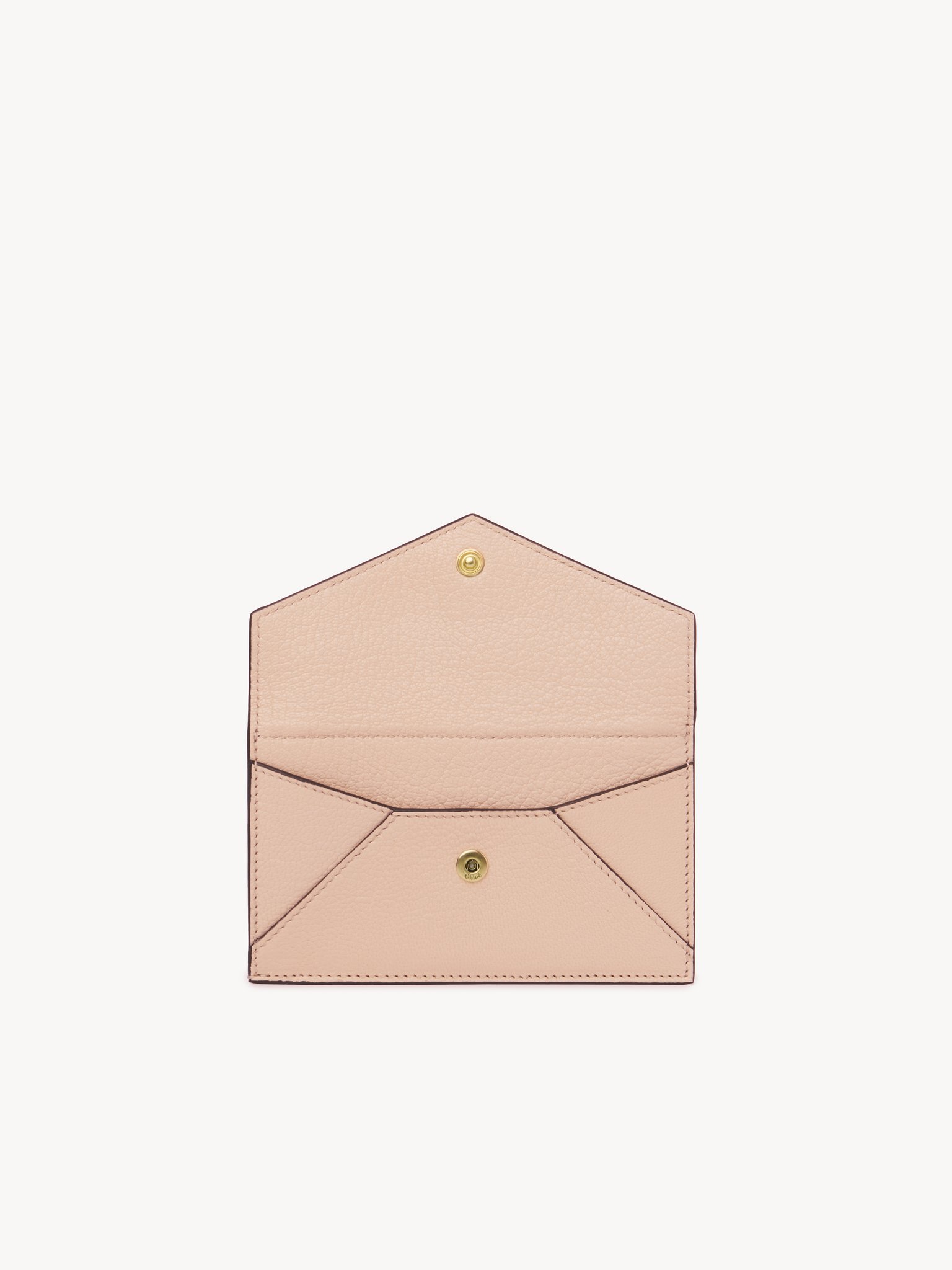 Small Envelope purse with card slots in grained leather Grained goatskin
Blushy Beige Product detail