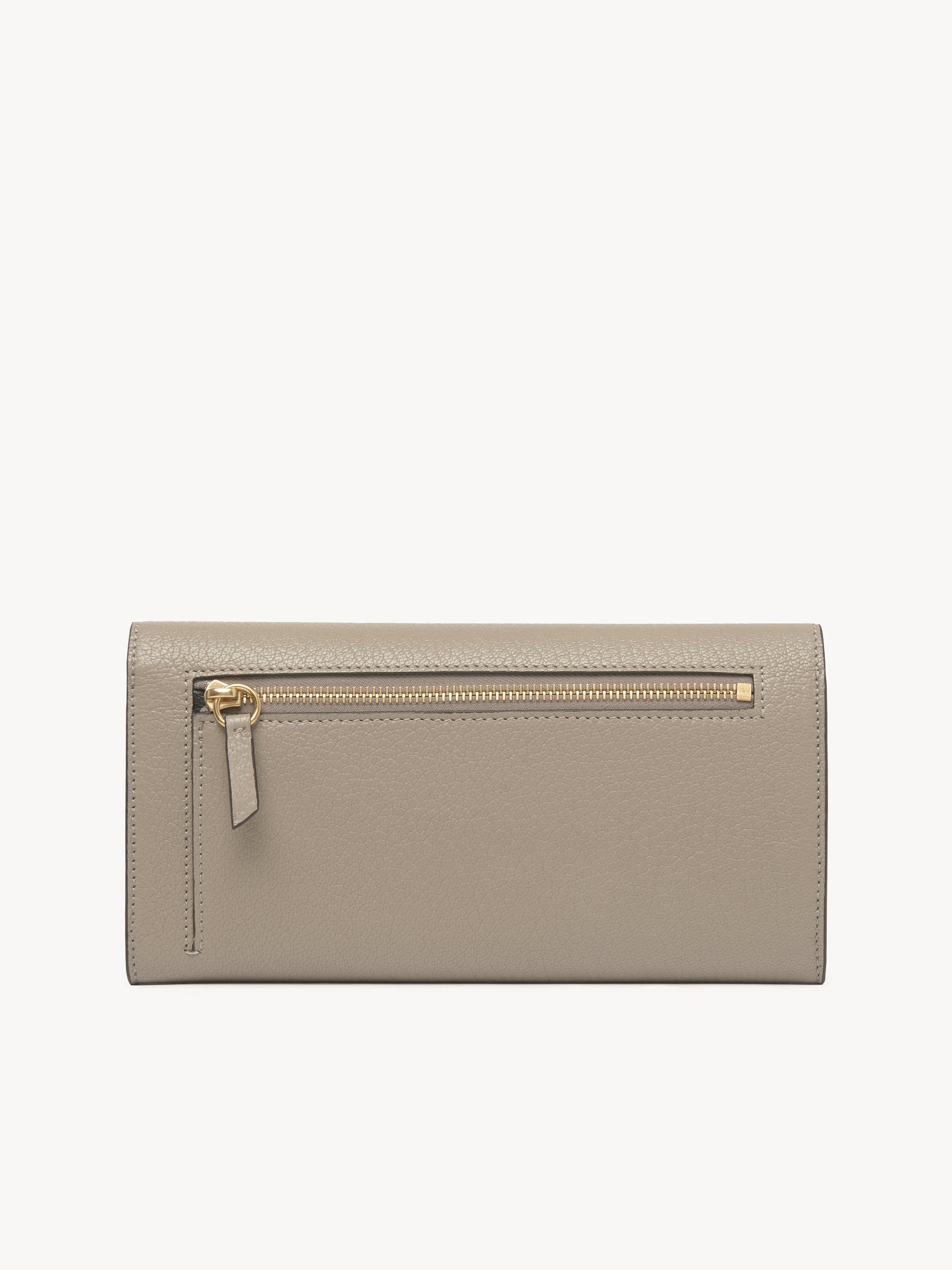 Envelope long wallet with flap in grained leather Grained goatskin
Motty Grey Top view of the product