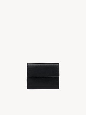 Small Envelope tri-fold in grained leather Grained goatskin
Black Top view of the product