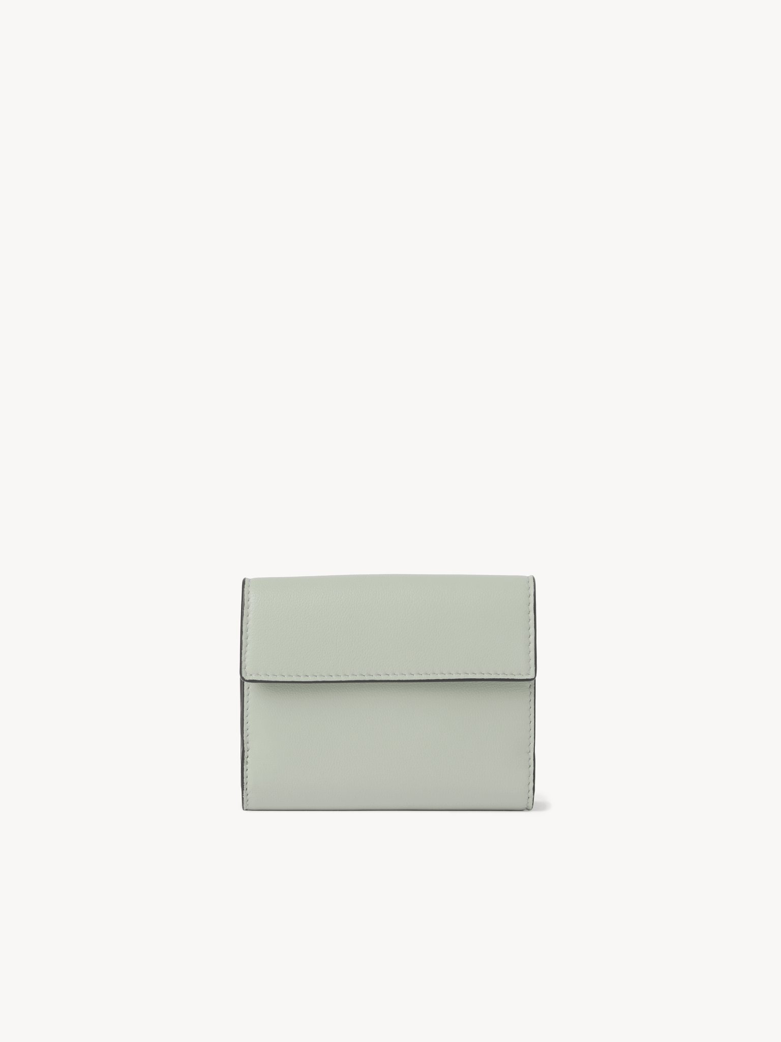 Small Envelope tri-fold in grained leather Grained goatskin
Sea Grass Top view of the product