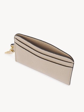 Banana card holder in grained leather Shiny grained calfskin
Boyish Brown Product detail