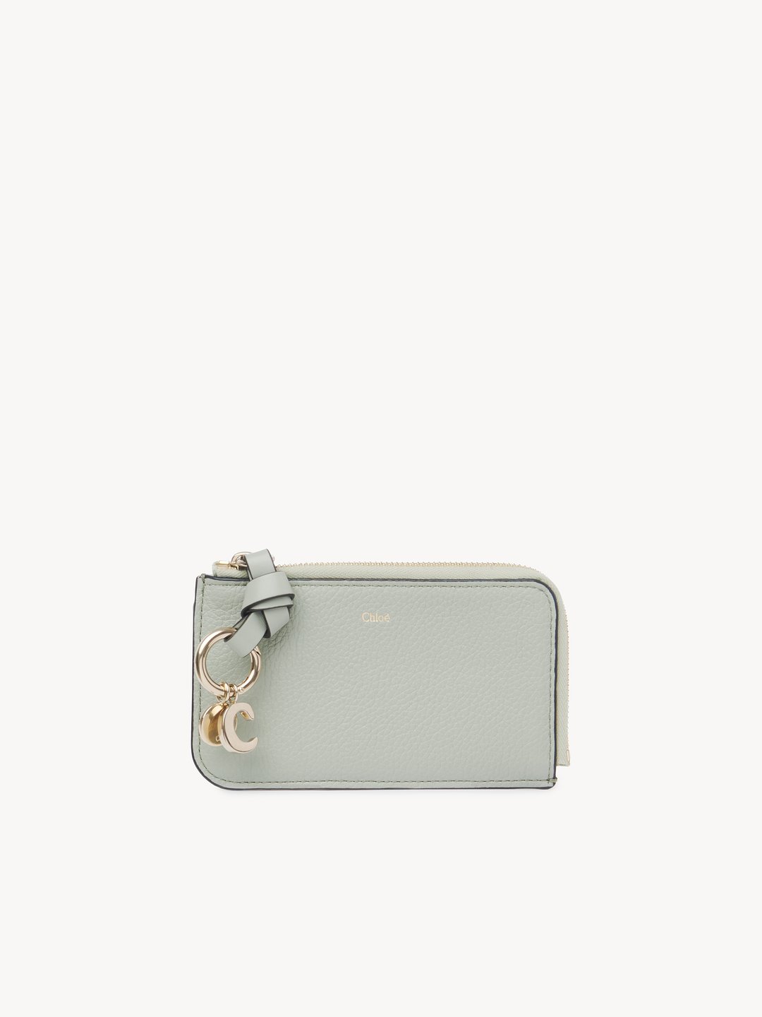 CHLOE 2024 CALFSKIN ALPHABET PURSE WALLET