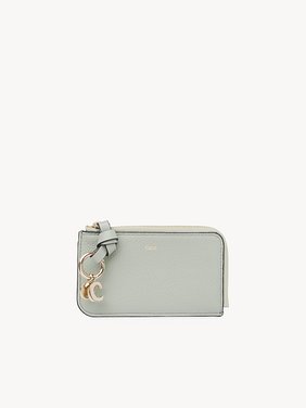 Alphabet purse in grained leather Grained & shiny calfskin
Sea Grass