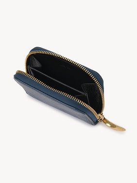 Banana zipped coin purse in grained leather Shiny grained calfskin
Tapestry Blue Product detail