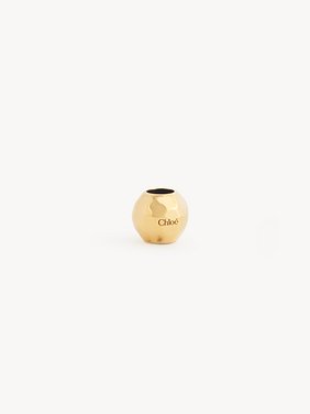 Sphere Dice bracelet charm in brass  Brass
Gold