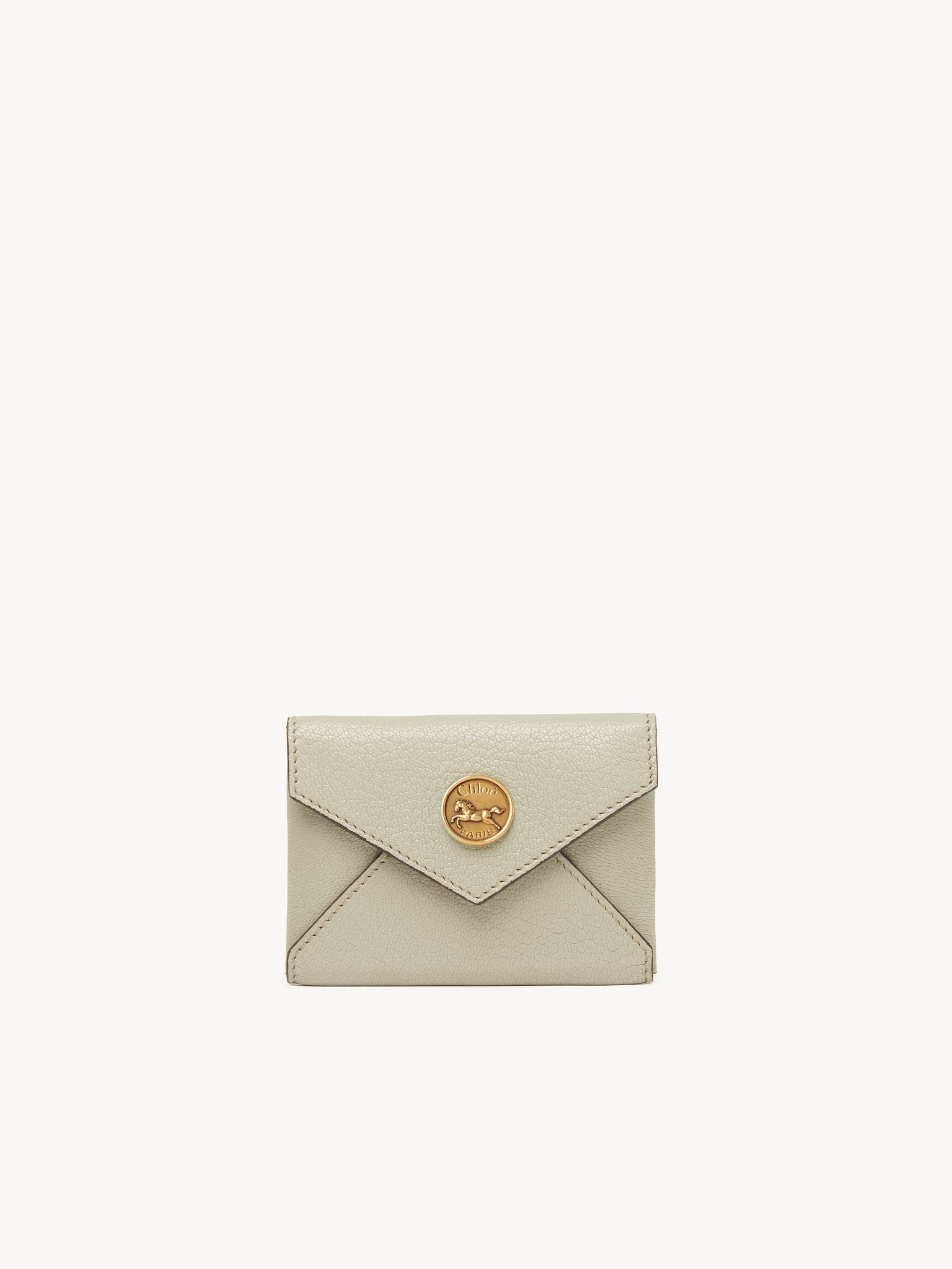 Envelope card holder in grained leather Grained goatskin
Smoky Beige