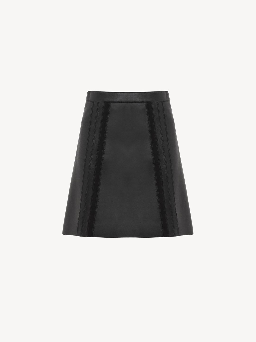 Zara black clearance suede mini skirt