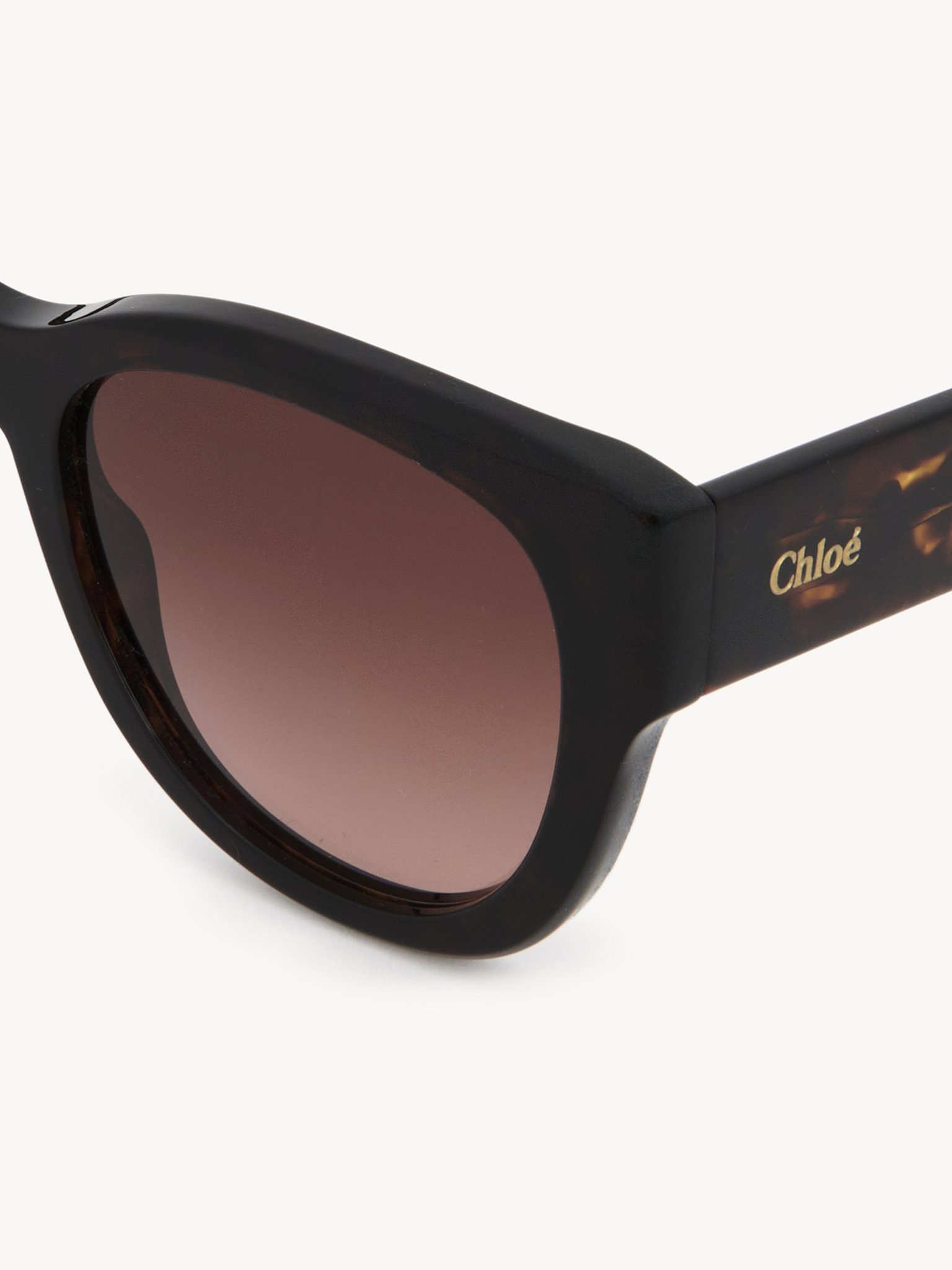 Gayia sunglasses Dark Havana recycled acetate & bio-based nylon
Double gradient Dark Wine/Nut lenses Product detail