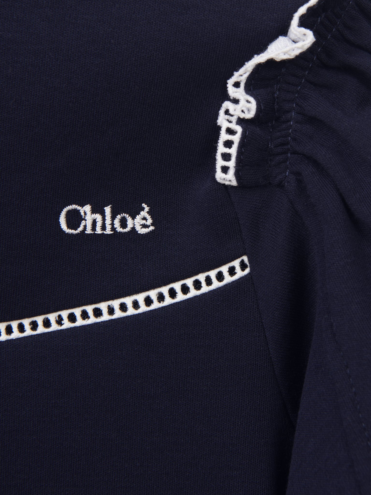 Embellished T-shirt Organic cotton
Navy Product detail