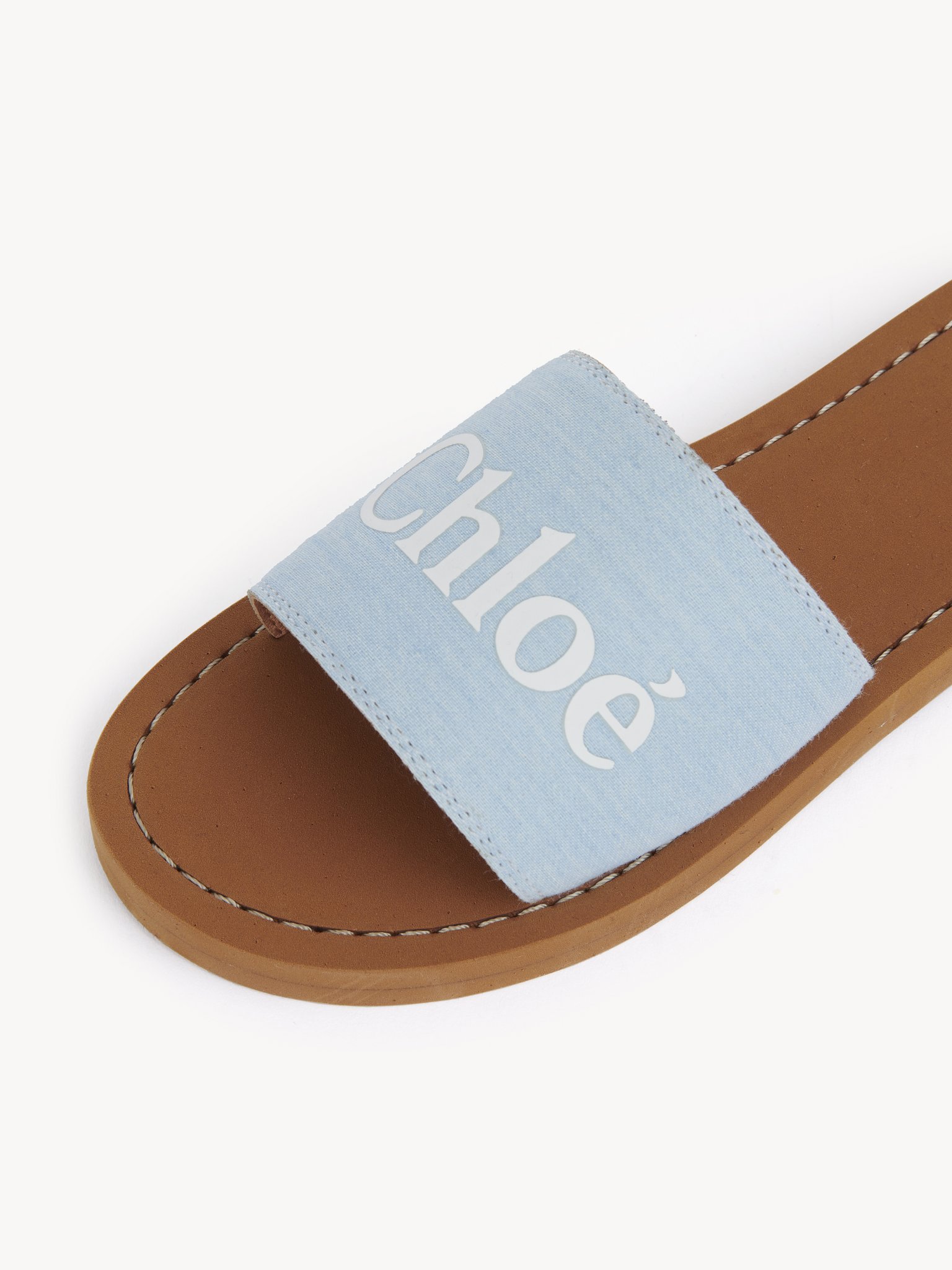 Chloé slides Cotton denim
Denim Blue Product detail