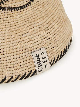 Bell hat in raffia Natural raffia
Beige - Black Product detail