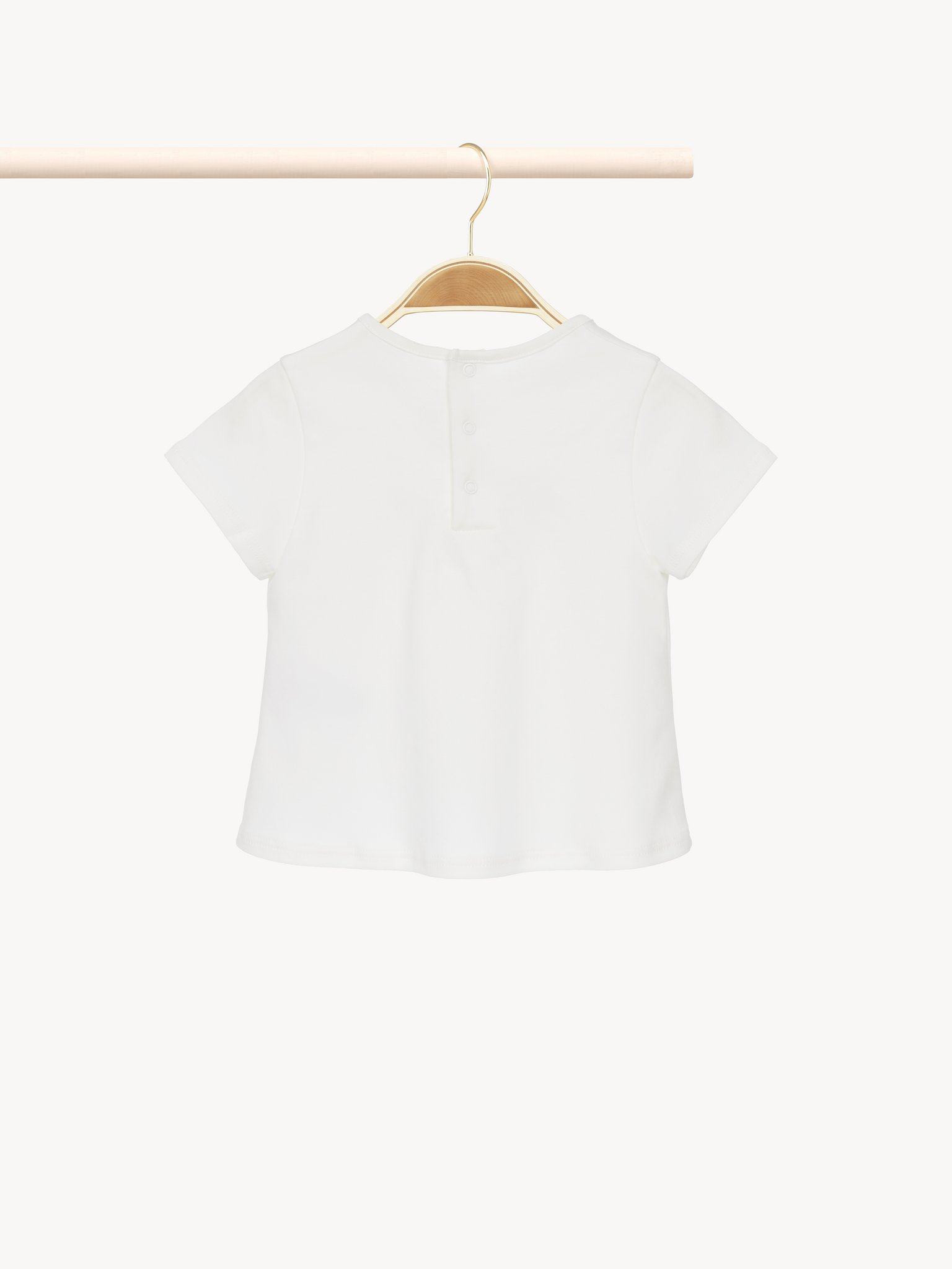 Chloé logo T-shirt Organic cotton
Off White Back view of the product