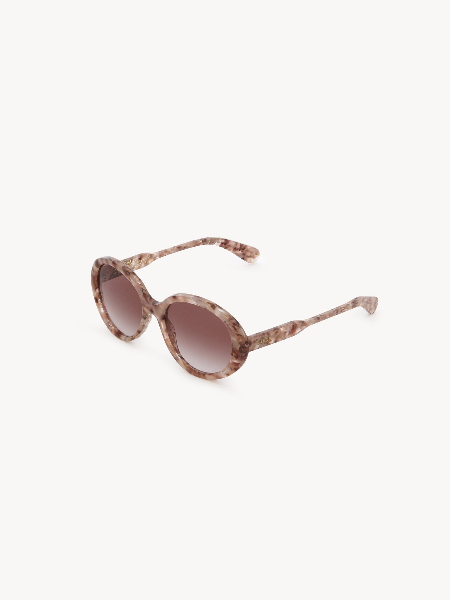 Gayia sunglasses Rose Havana recycled acetate & bio-based nylon
Gradient Burgundy lenses