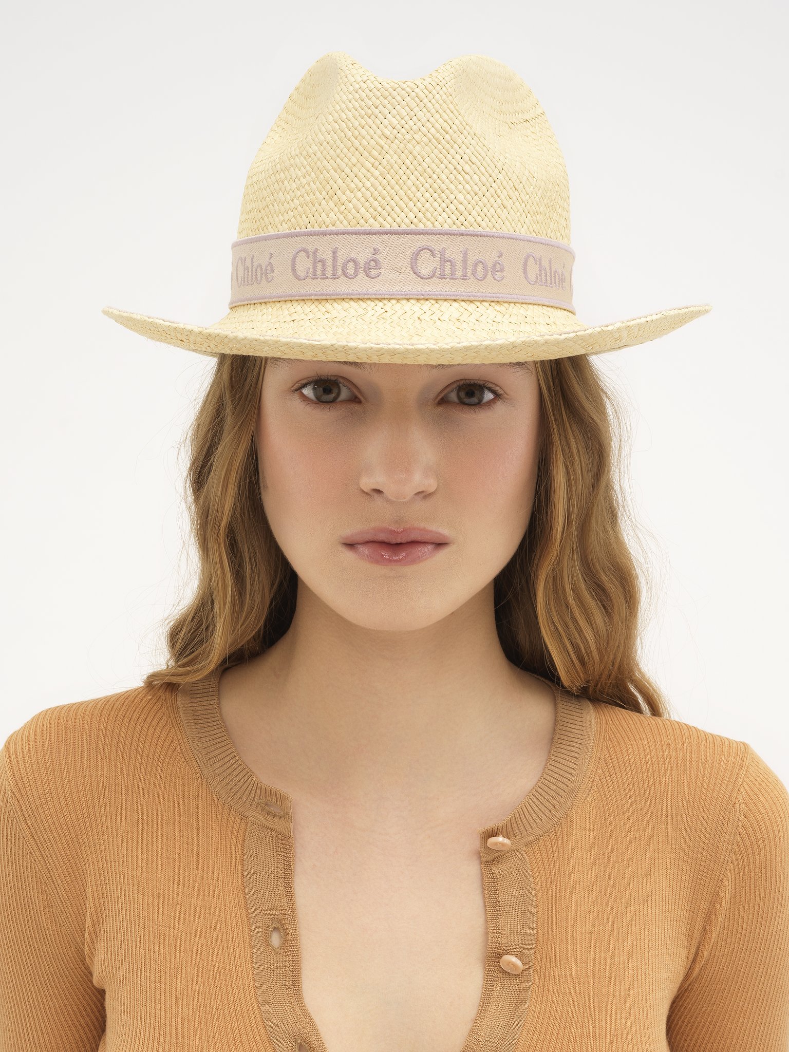 Chloé Sombrero Panamá Woody De Paja | Chloé PA