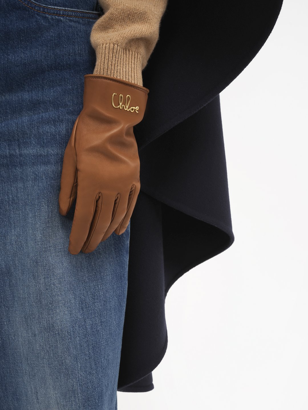 New & 2024 Authentic Chloe leather gloves