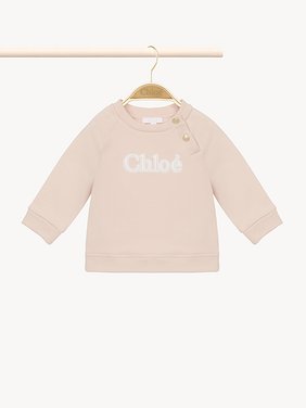 Logo jumper Organic cotton
Washed Pink