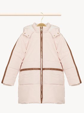 Puffer jacket Recycled polyester
Washed Pink