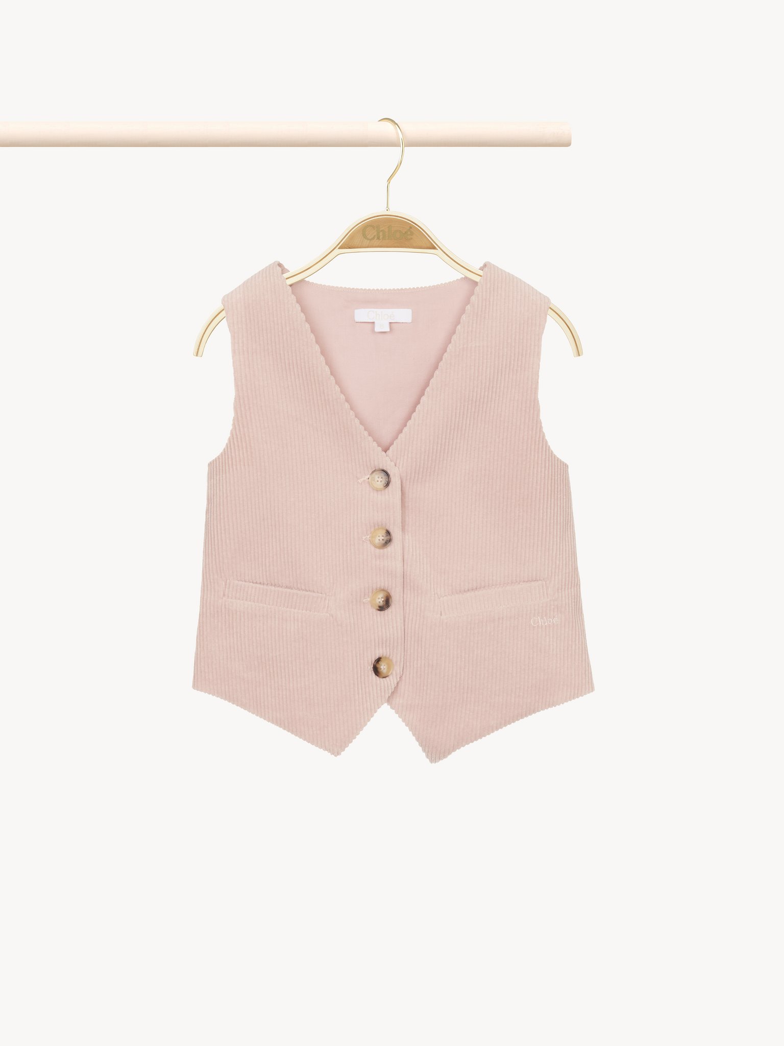 Waistcoat Organic cotton
Pale Pink