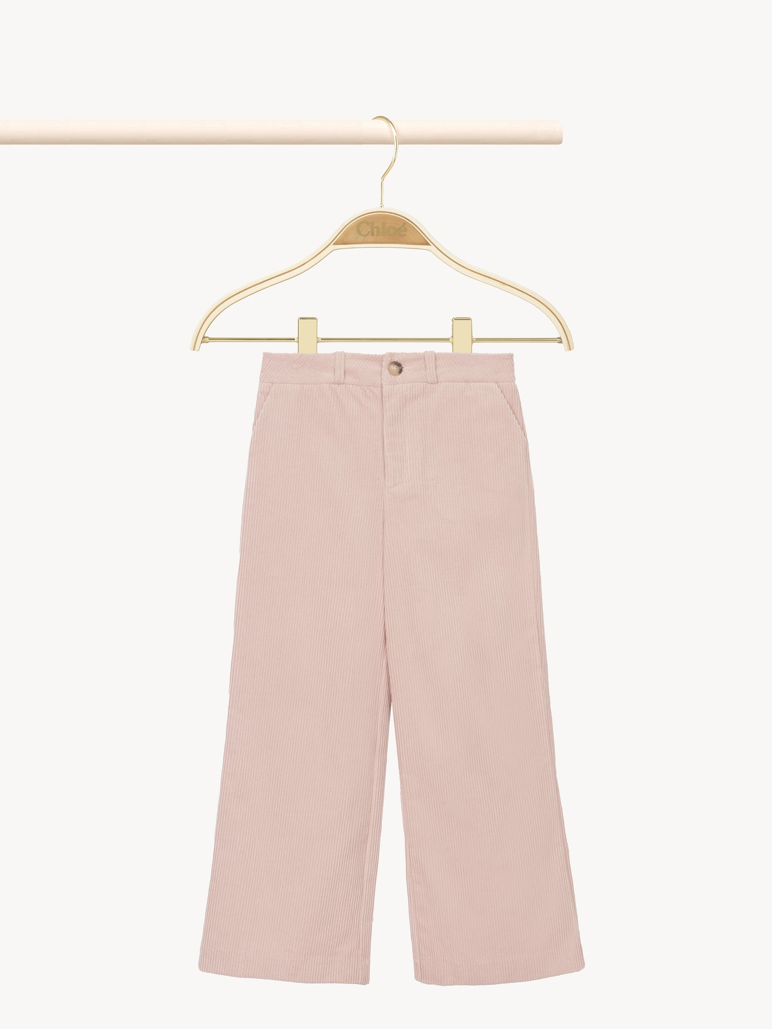 Straight trousers Organic cotton
Pale Pink