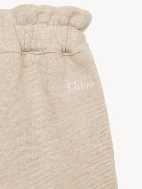 Drawstring baby pants Organic cotton fleece
Beige Marl Product detail