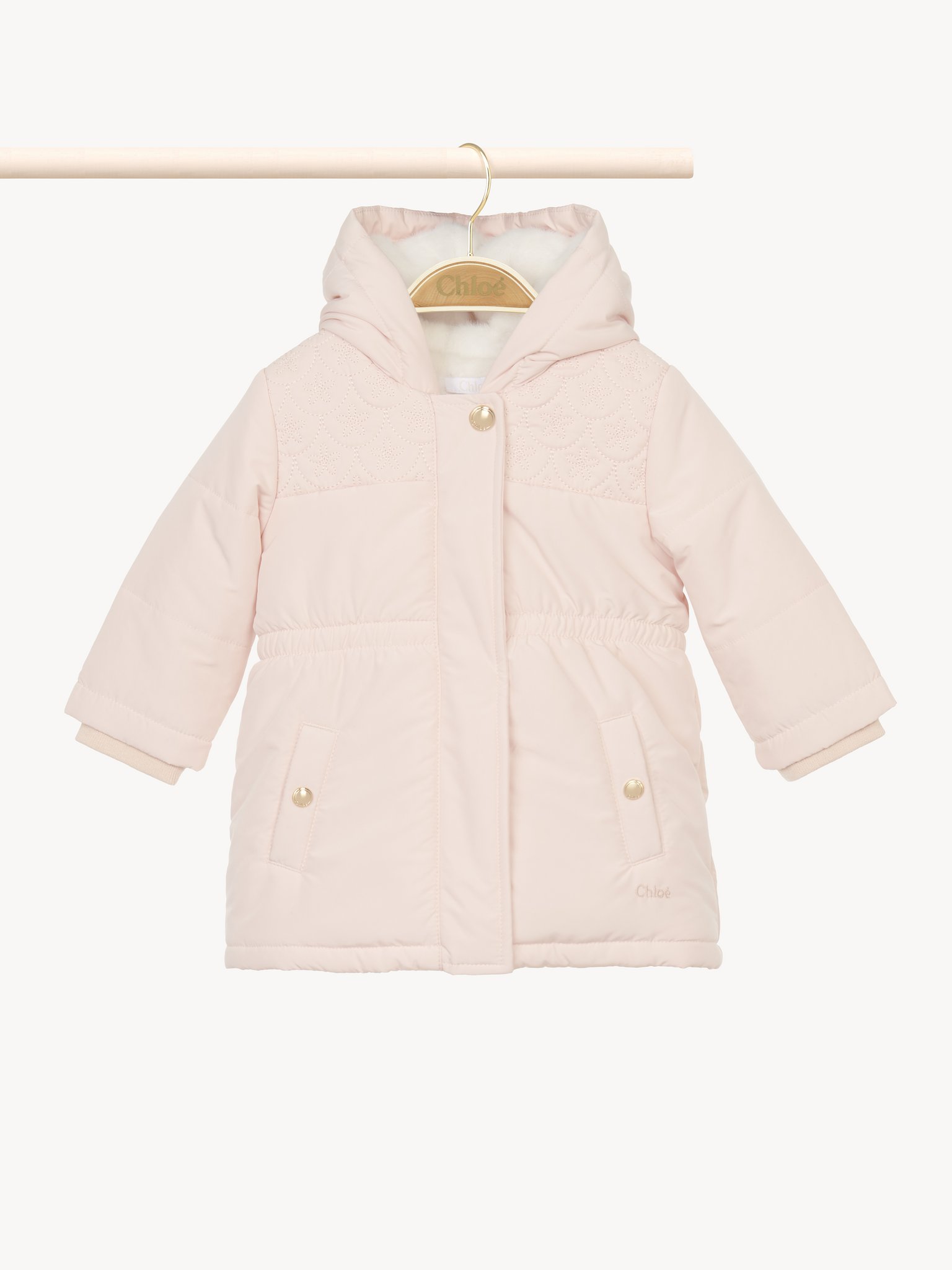 Puffer jacket Recycled polyester
Washed Pink