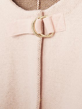 Knit cloak Organic cotton & wool
Washed Pink Product detail