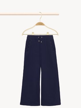 Jogging trousers Organic cotton fleece
Navy