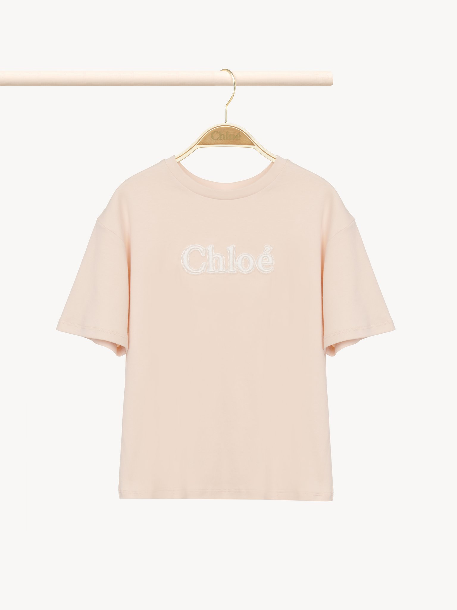 Logo T-shirt Organic cotton
Washed Pink