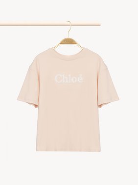 Logo T-shirt Organic cotton
Washed Pink