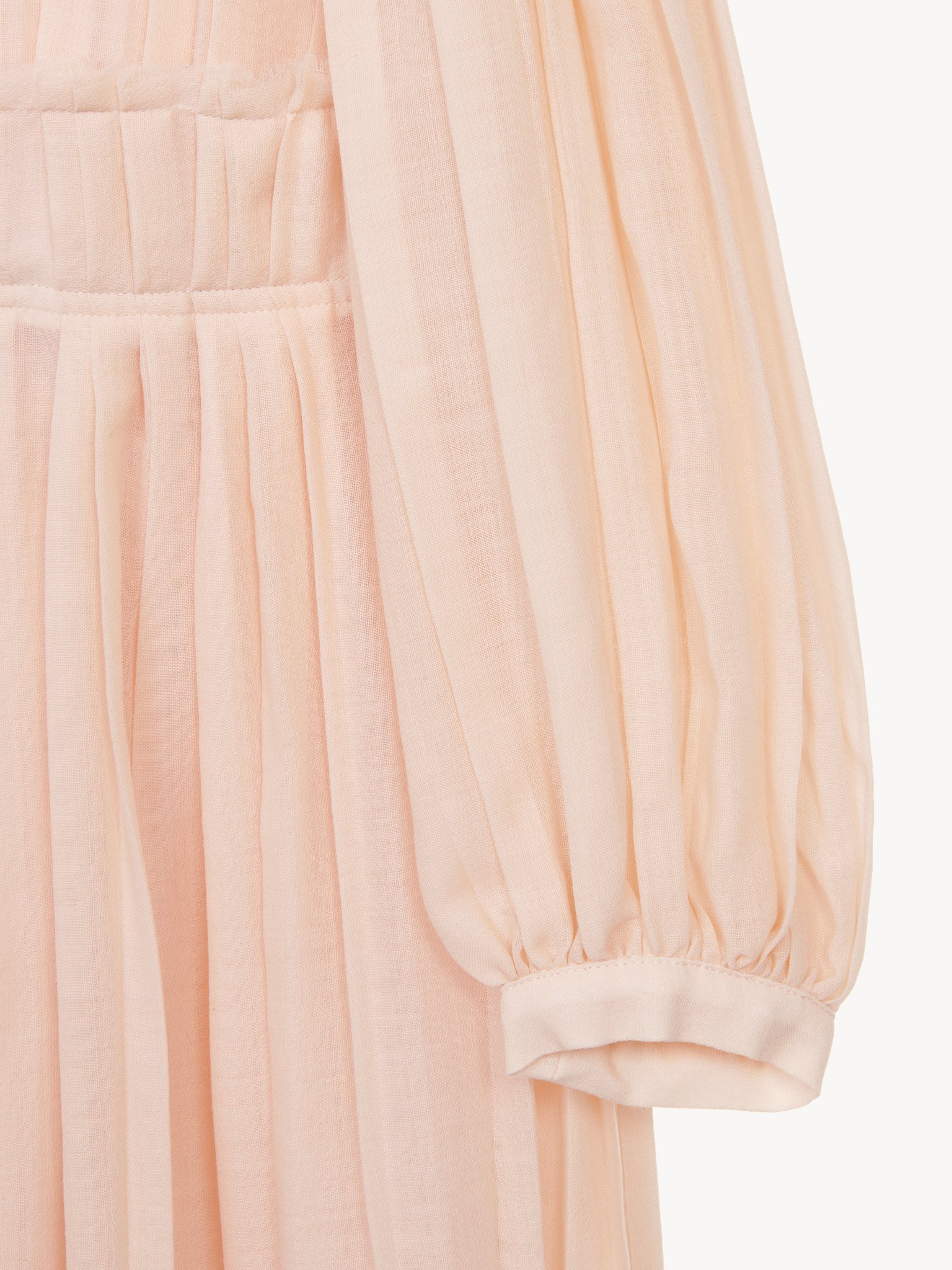 Ceremony dress Wool gauze
Washed Pink Product detail