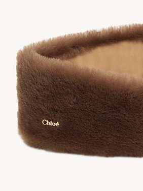 Shearling headband Shearling
Taupe Beige Product detail