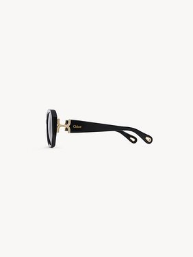 Marcie sunglasses Black lower-impact acetate & bio-based nylon
Brown lenses Product detail