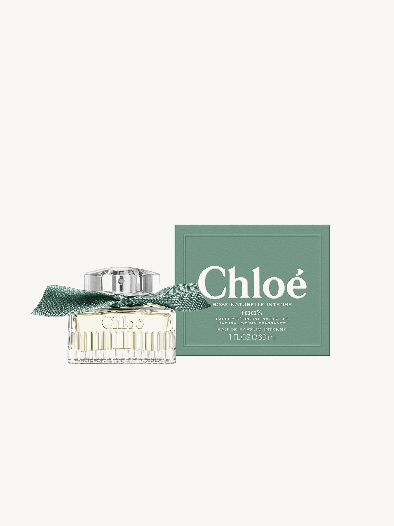 Chloé Rose Naturelle eau de parfum Intense  商品を後面からとった写真