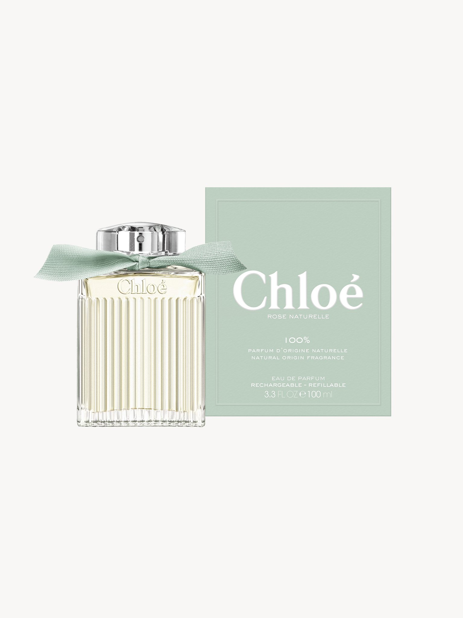 Chloé Rose Naturelle Eau de Parfum  商品を後面からとった写真