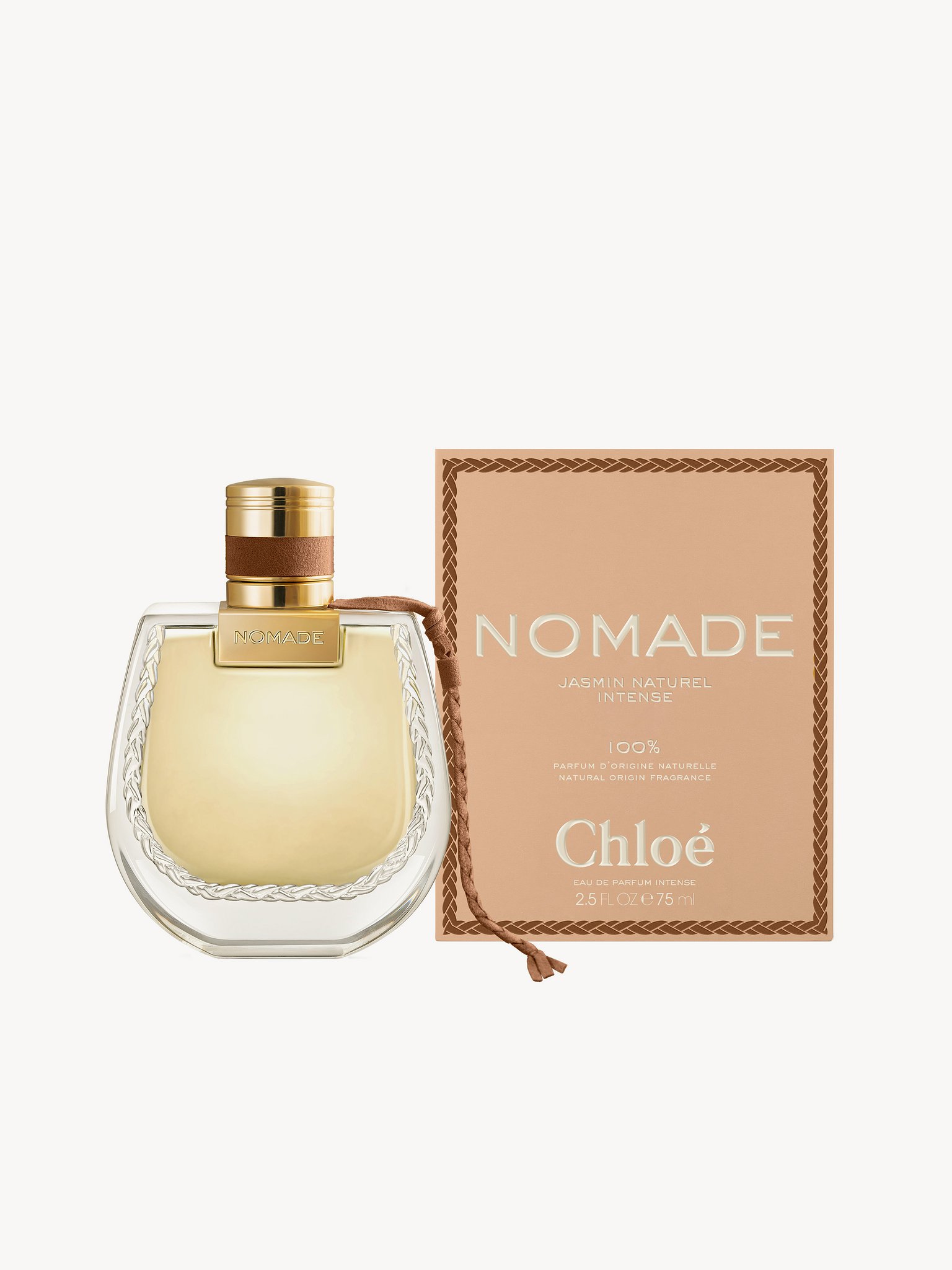 Nomade Jasmin Naturel Eau de Parfum Intense  商品を後面からとった写真