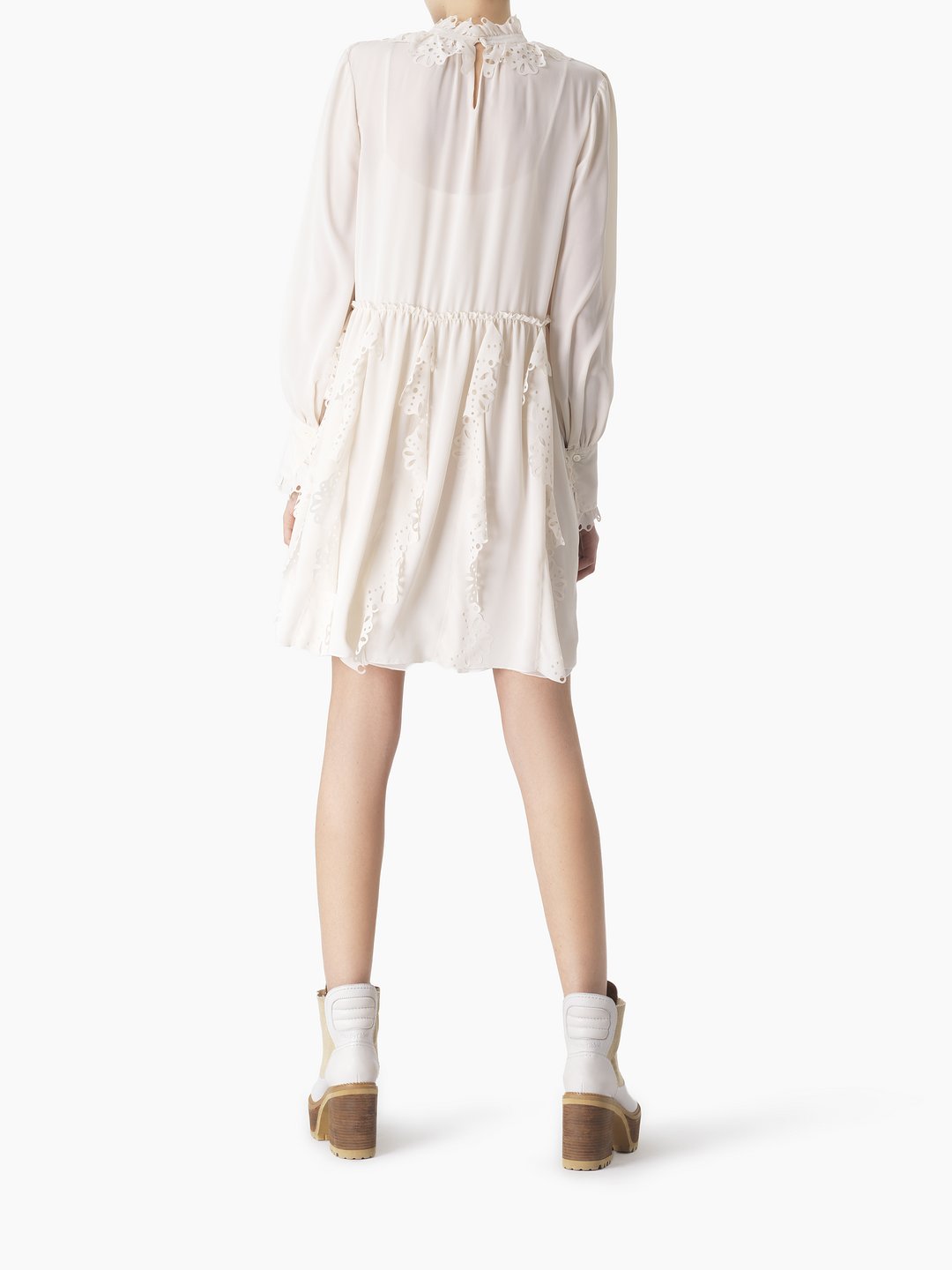 chloe long sleeve dress