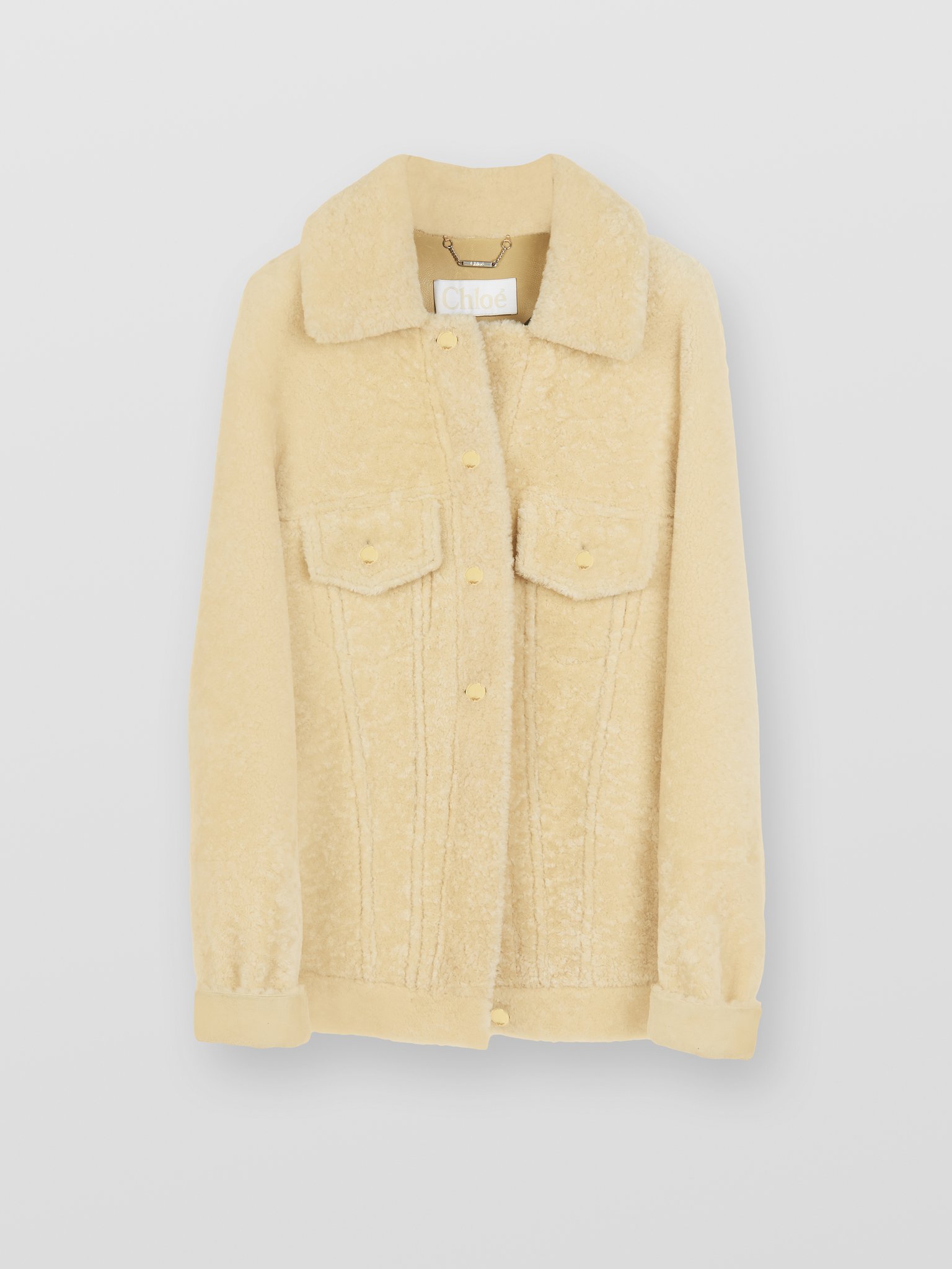 chloe shearling jacket