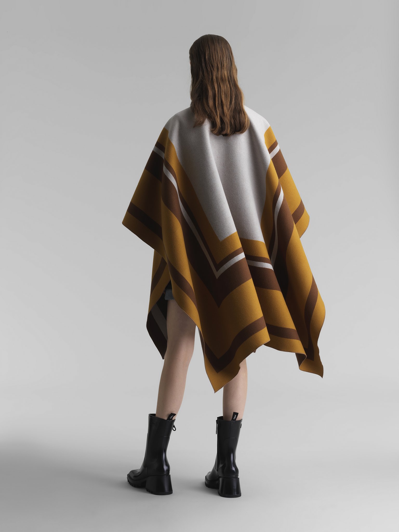 CHLOE クロエBlanket Coat in Graphic Wool レディース | aljiha24.ma