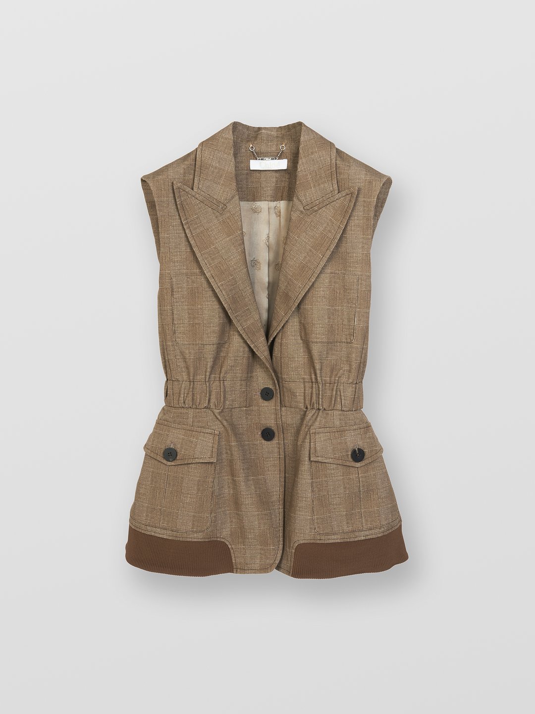 chloe cinched blazer