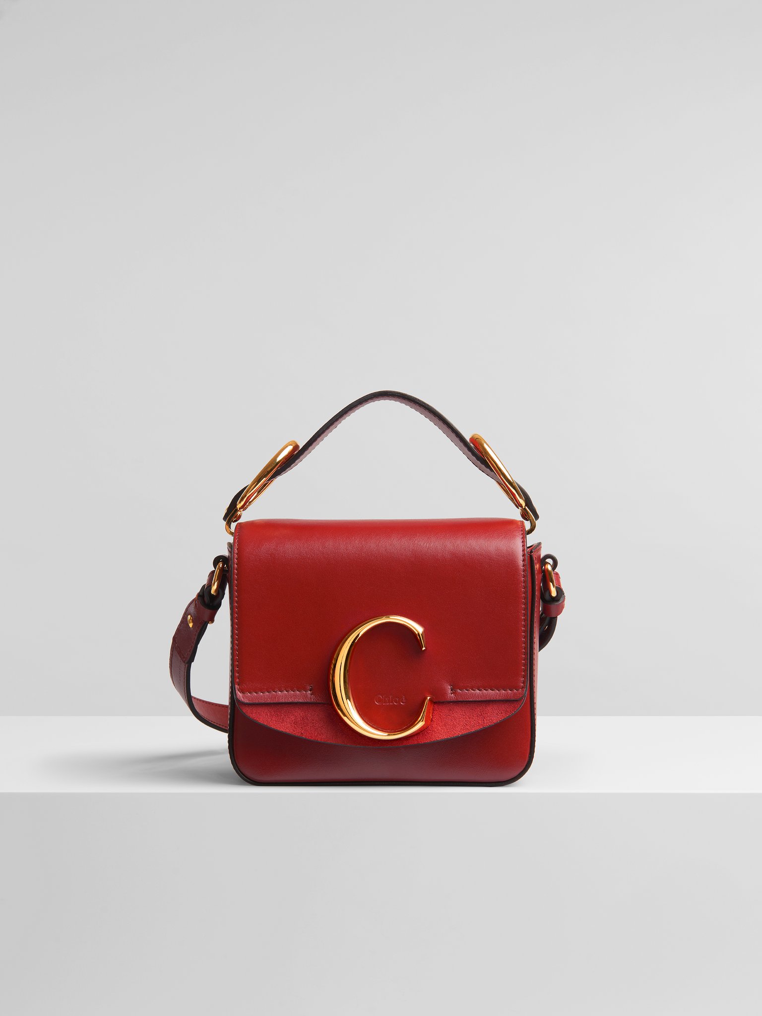 red mini bag