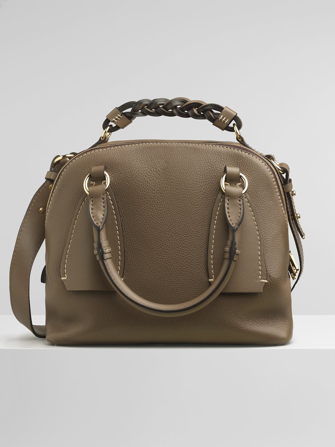 chloe daria medium leather shoulder bag