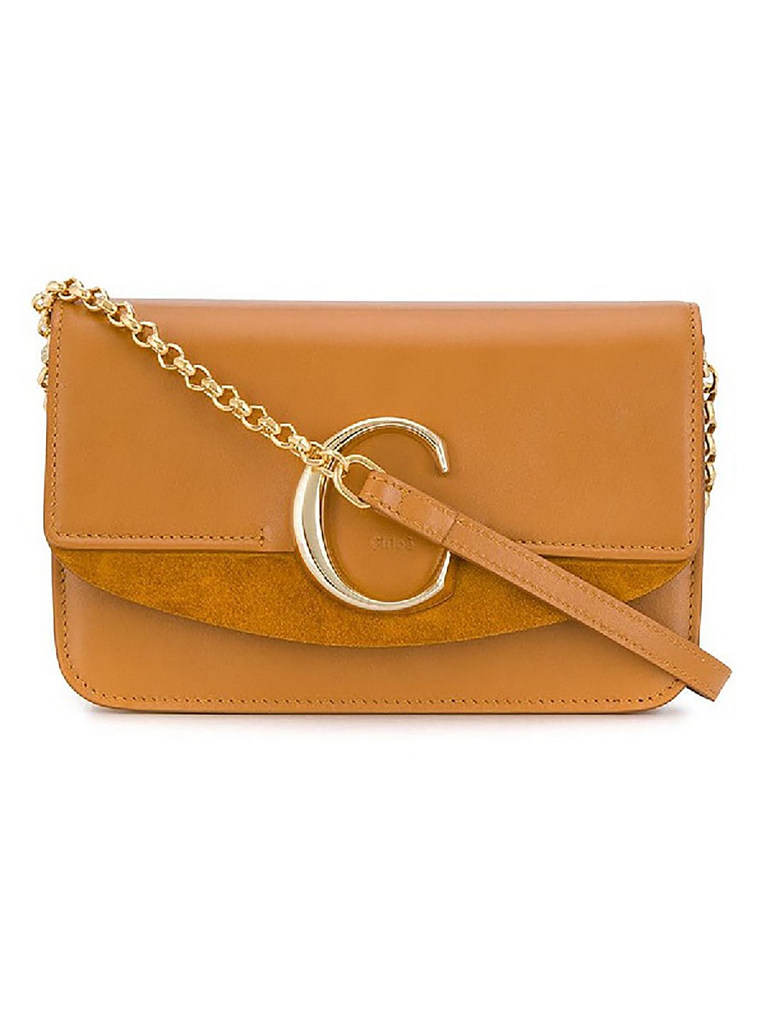 chloe autumnal brown bag