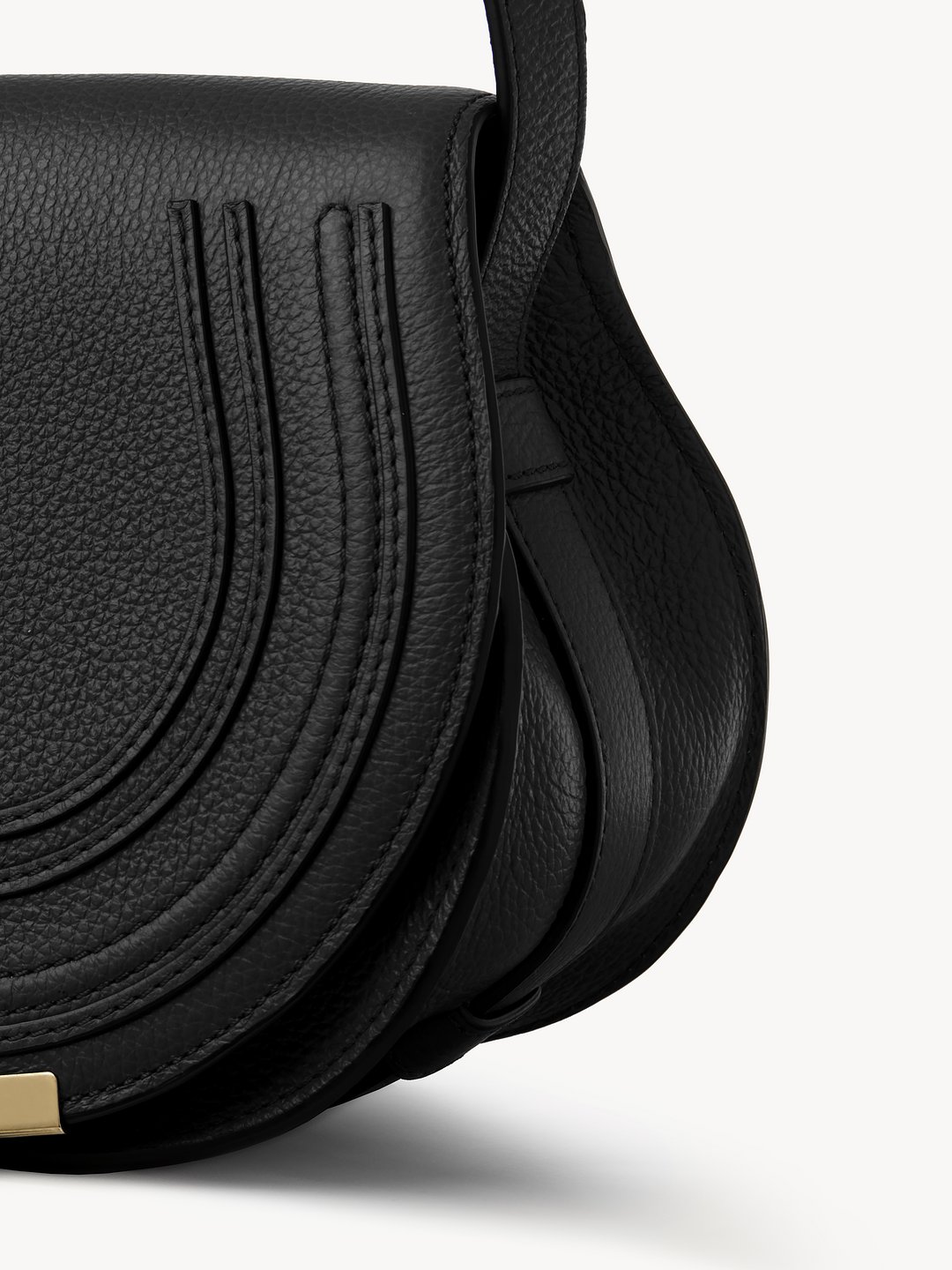 chloe saddle bag black