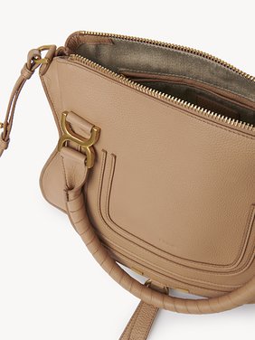 Marcie bag in grained leather Grained calfskin
Light Tan Front view of the product being worn